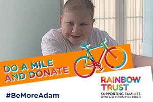 Do a Mile and Donate #BeMoreAdam