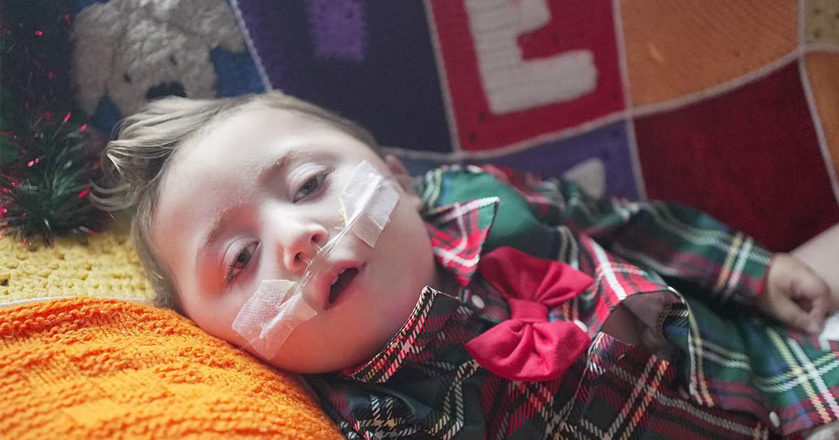 Donate today to support families like Alexander's this Christmas 