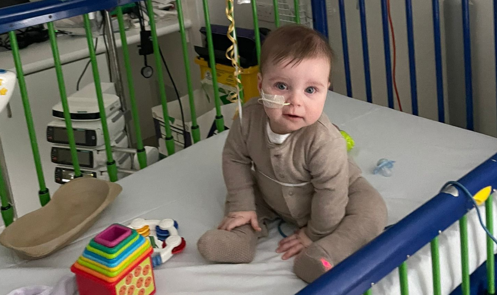 Louie in Hospital