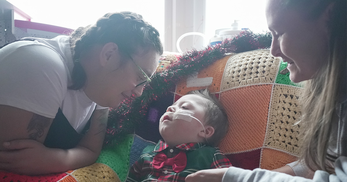 Donate today to support families like Alexander's this Christmas 