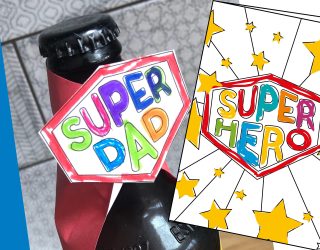 Father's Day Super Hero image