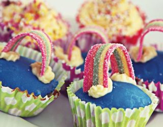 Rainbow Cupcake recipe image