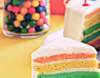 John Scott's Rainbow Cake recipe for the Great Rainbow Bake image