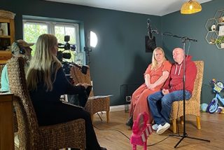 Chery and Terry telling their story image