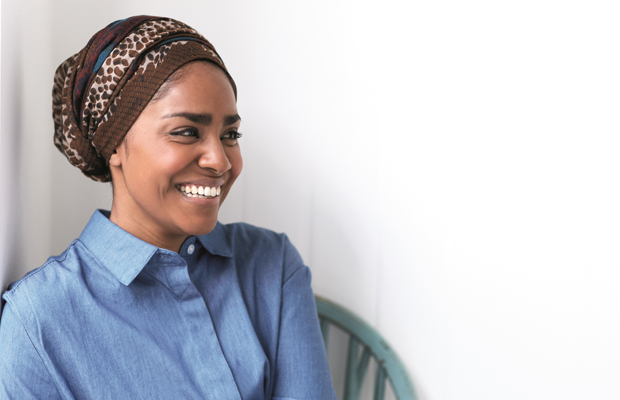 Nadiya Hussain's rainbow cake