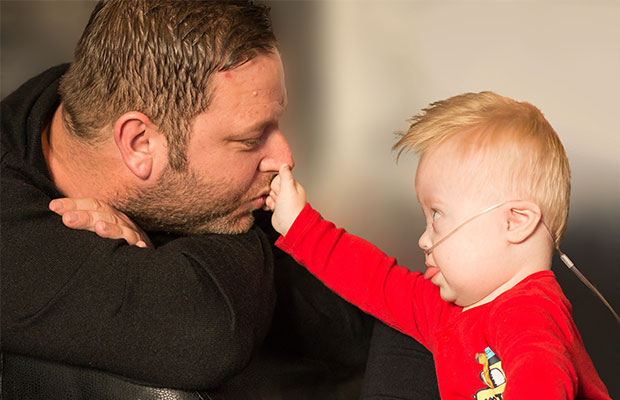 Your donations support children like Jenson and his family