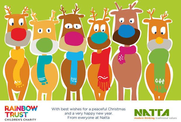 Rainbow Reindeer