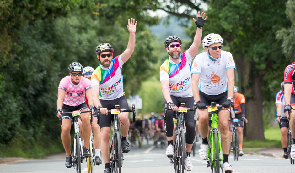 Ride London raises funds for Rainbow Trust | Rainbow Trust Children's ...