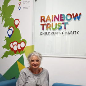 Rainbow Trust’s retired Director of Care has been made an MBE for Services to Seriously Ill children and their families thumbnail