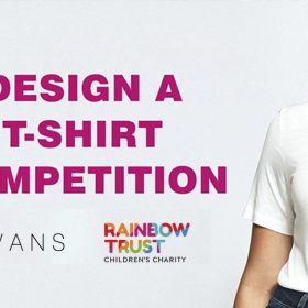 Rainbow Trust and Evans design a T-Shirt Competition thumbnail
