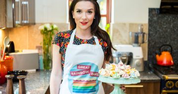 Candice Brown, Great British Bake Off winner 2016, supports our Great Rainbow Bake image