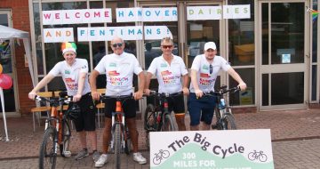 Rainbow Trust receives over £43,000 from The Big Cycle image
