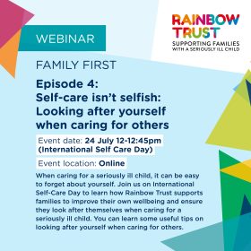 Family First Episode 4 | Self-care isn’t selfish: Looking after yourself when caring for others thumbnail